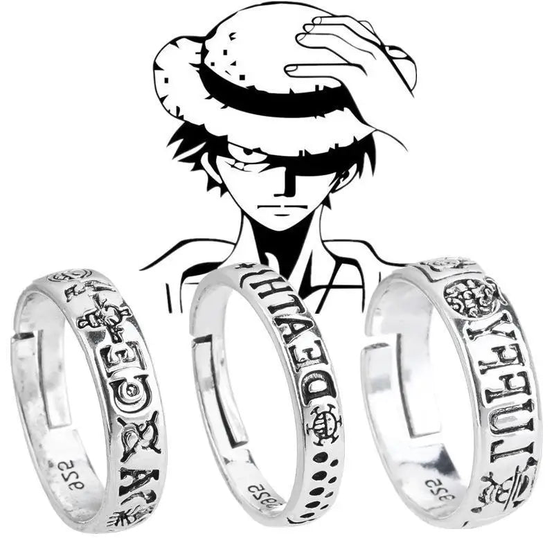 Luffy, Ace and Law Rings