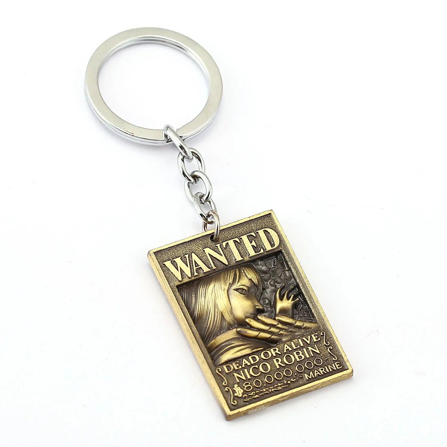 One Piece Wanted Poster Keychains