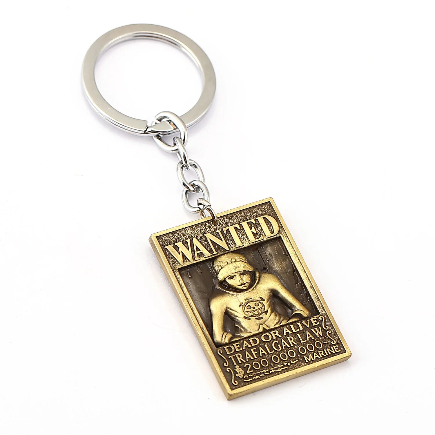 One Piece Wanted Poster Keychains