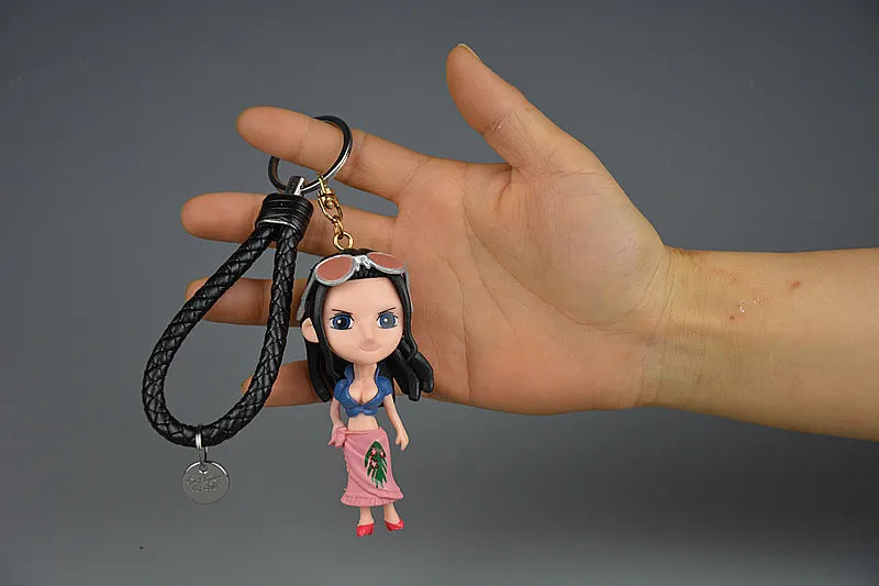 One Piece Figure Model Keychains