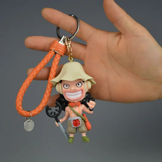 One Piece Figure Model Keychains