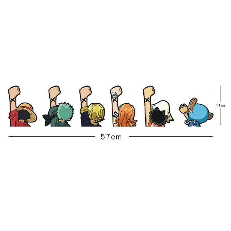Strawhat Car Stickers