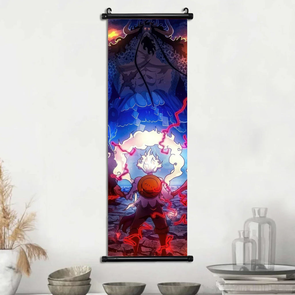 One Piece Gear 5 Scroll Paintings