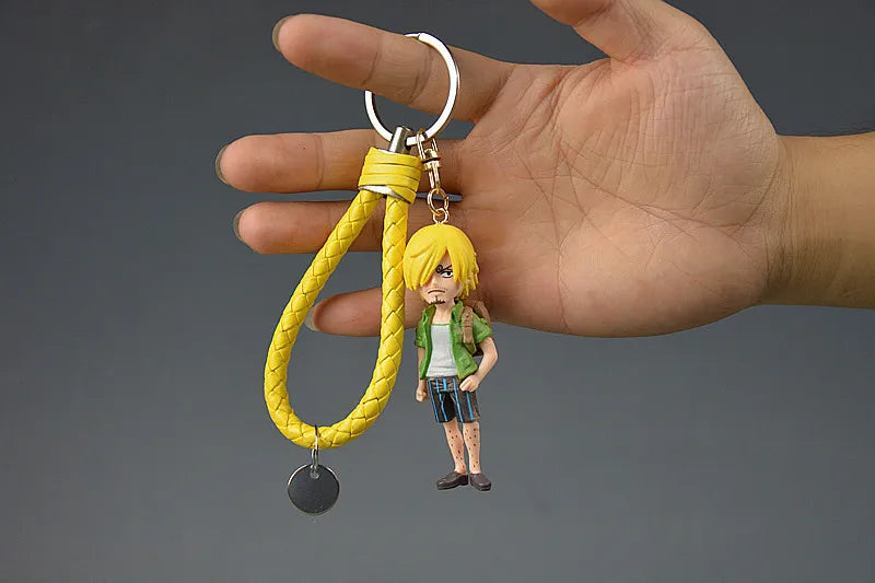 One Piece Figure Model Keychains