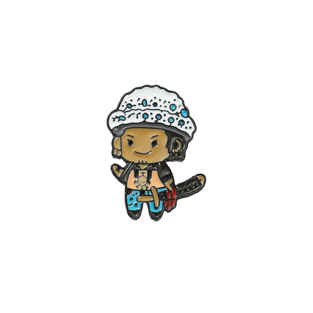 One Piece Figures Pin Accessories