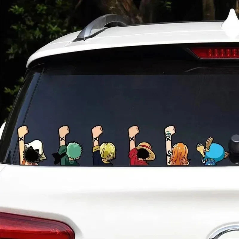 Strawhat Car Stickers