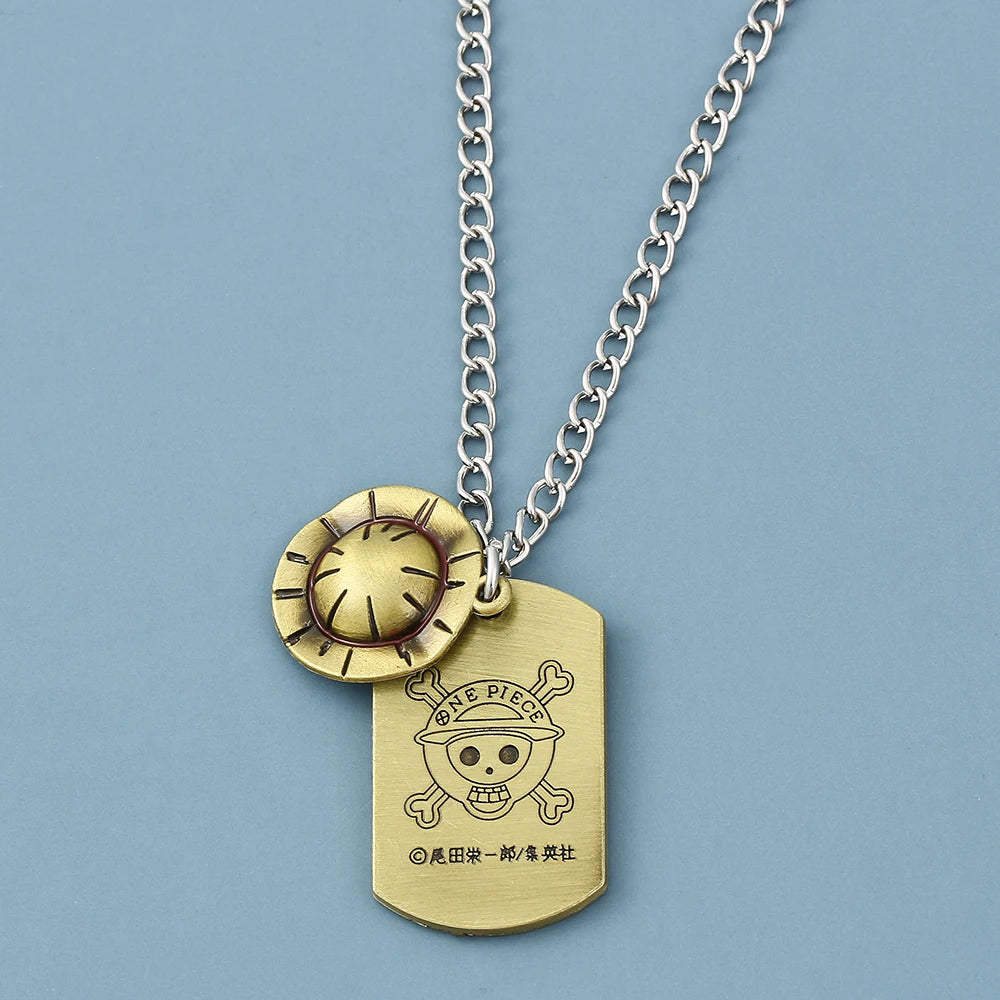 Straw Hat Necklace