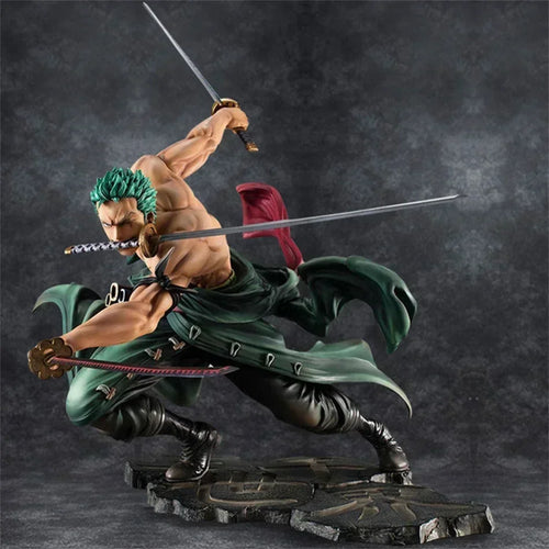10cm Roronoa Zoro Three-blade Figure