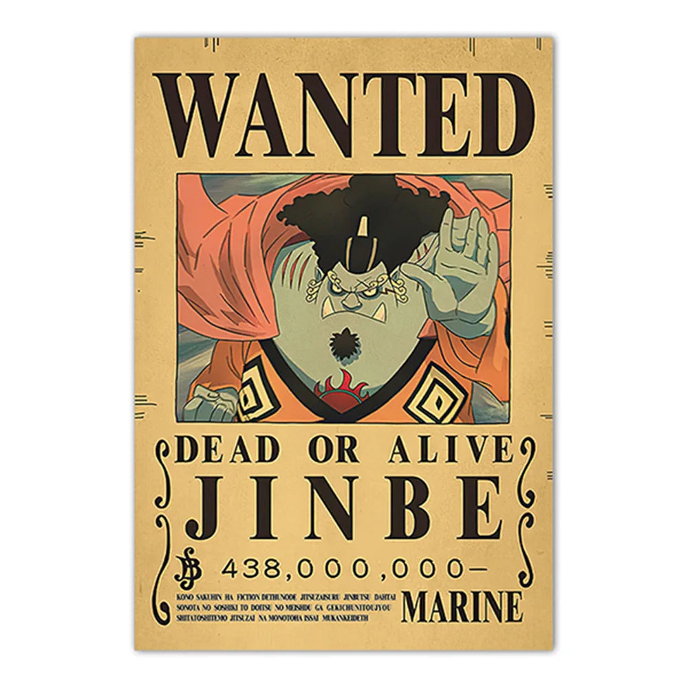 One Piece Wanted Posters